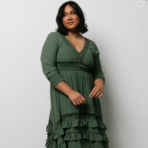 pippa ruffle dress